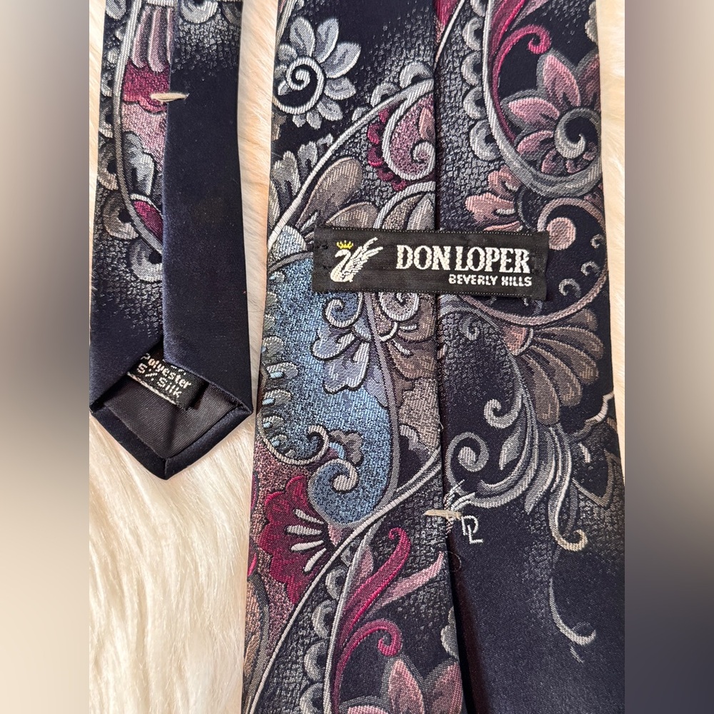 Don Loper Beverly Hills Floral men’s ‎ Tie